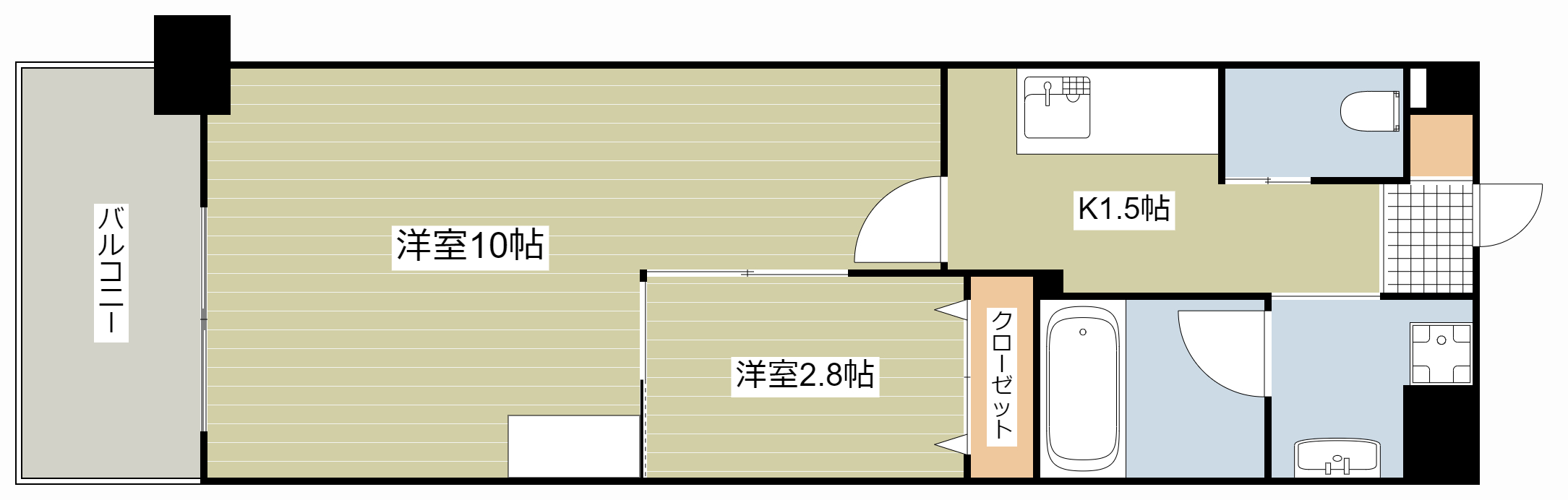 コンダクトレジデンスDaizen 3号室