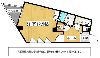 北方ハヤシビルⅡ 間取り