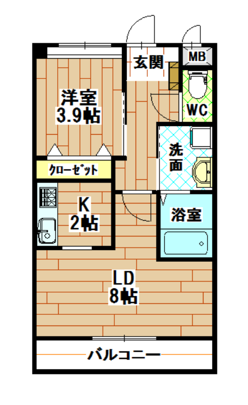 ＢＭ　ＧＡＲＤＥＮ 1LDK（102.202他）