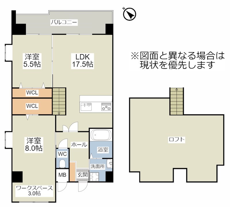 コンプレート金田 間取り