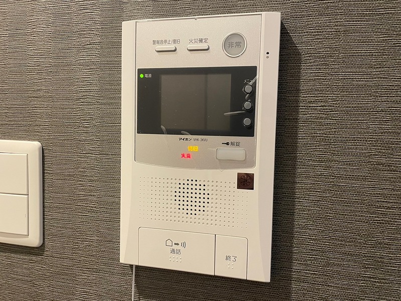 コンプレート金田 セキュリティ