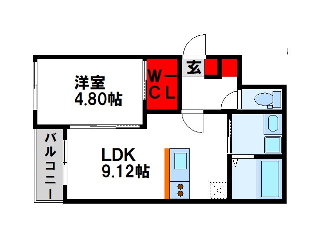 BRAVE BASE 元宮 間取り