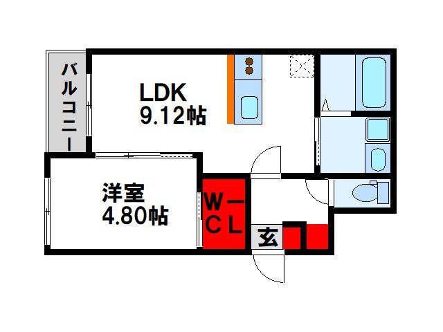BRAVE BASE 元宮 間取り