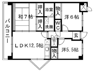 パティオス守恒 間取り