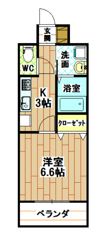 MDIミルファルコ下曽根駅前 間取り