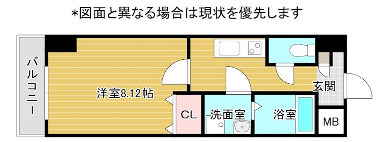 ベルガモット門司駅前 間取り