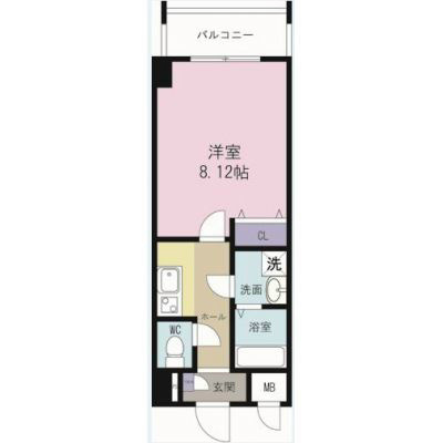 ベルガモット門司駅前 間取り