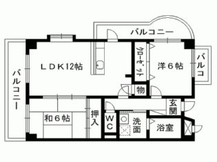 メゾンドプラム嵐山 間取り