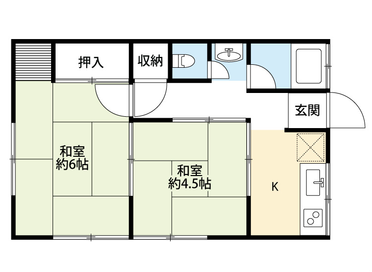 高砂ハイツ 間取り