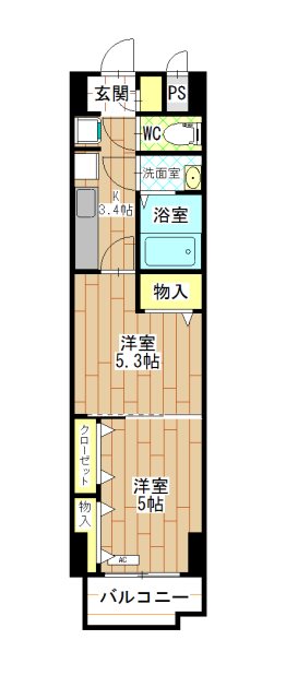 木下鉱産ビルⅡ 間取り