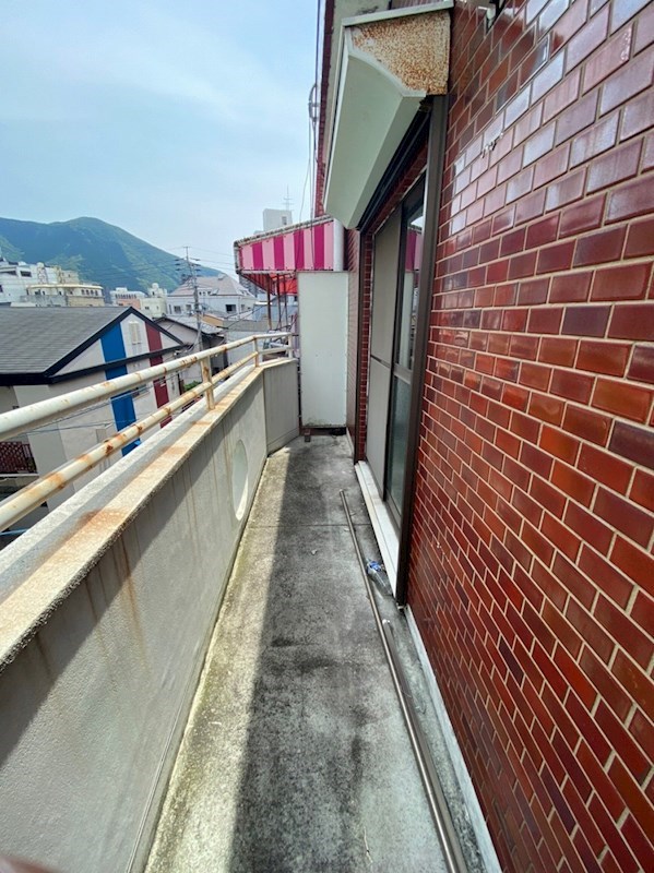 神岳ハイツ1号 ベランダ