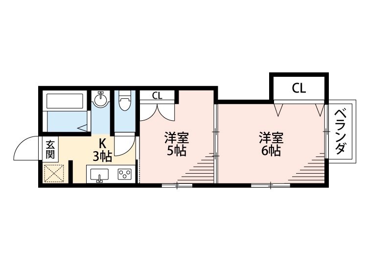 アヴィニール石田 間取り