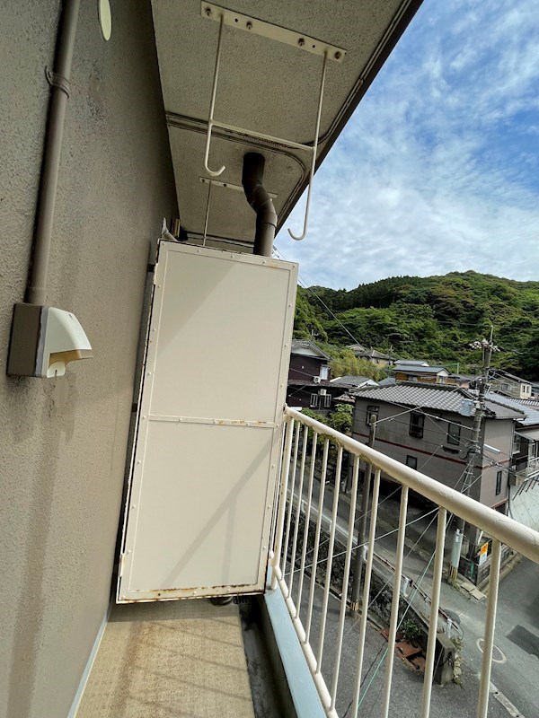 田の浦ハイツ ベランダ