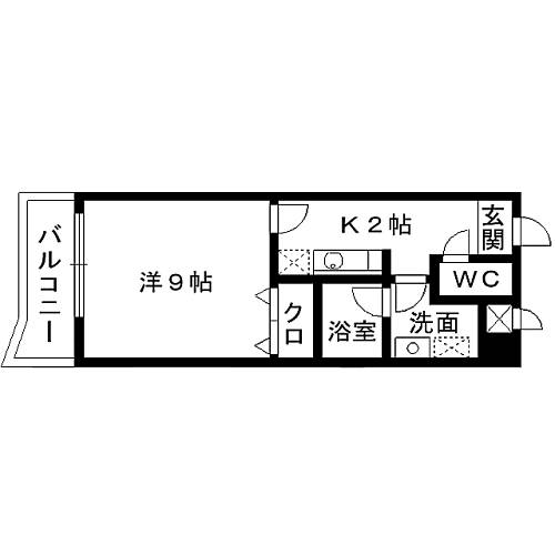 グッドシティ下富野 間取り