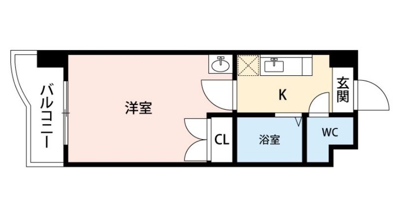 ニューサンリバー7番館 間取り