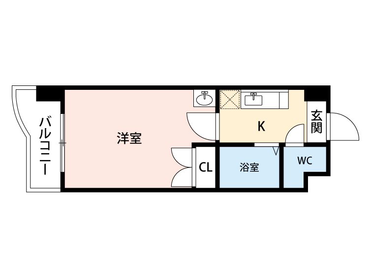 ニューサンリバー7番館 間取り