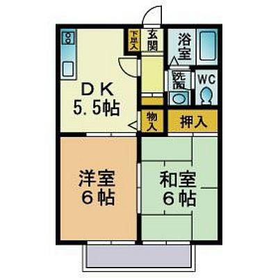 サンハイツ守恒 間取り