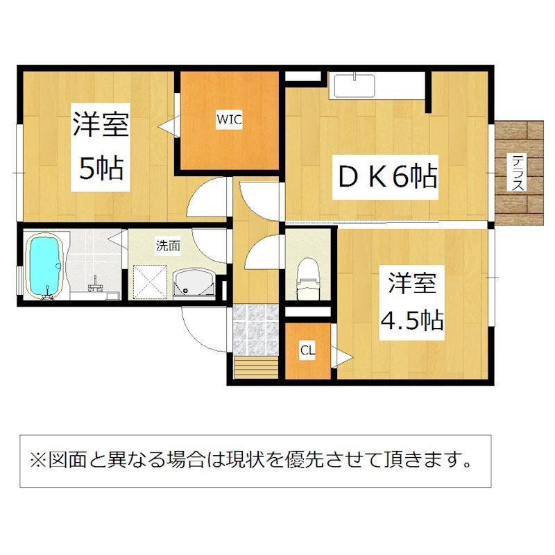 サンクラーズメゾン　A棟 間取り