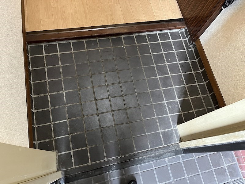 サンライフ三萩野B棟 玄関