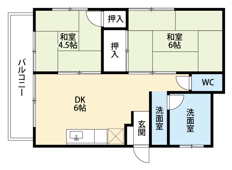 太陽マンション 間取り