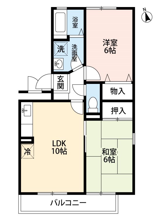 グランドゥール田中 間取り