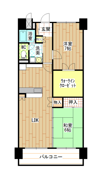 シャトレ大手町Ｎ棟 間取り