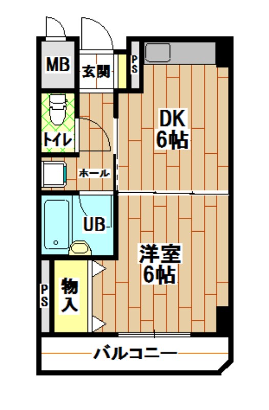 オアシス門司港  間取り