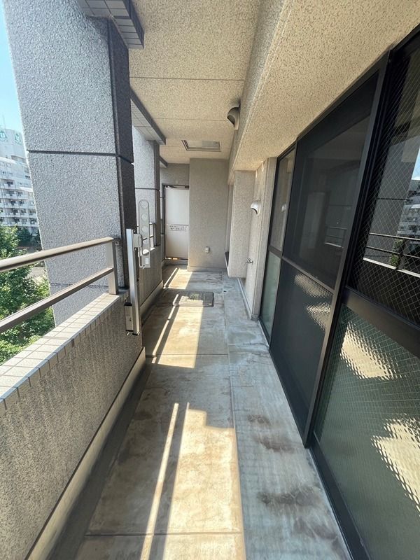 ニューサンリバー12番館 ベランダ