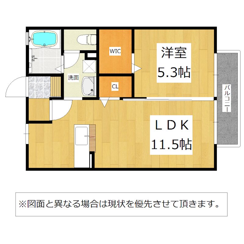 ヴィラ　ウッドⅡ 間取り