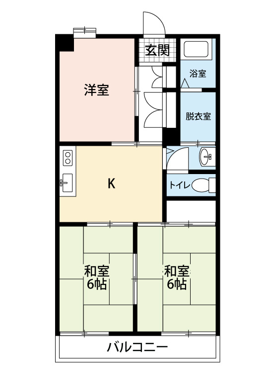 ハイツ山田 間取り