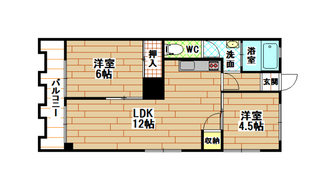 渡辺興産ビル 間取り