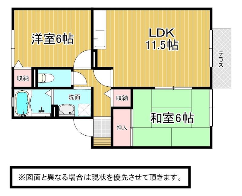 クレール長尾 間取り