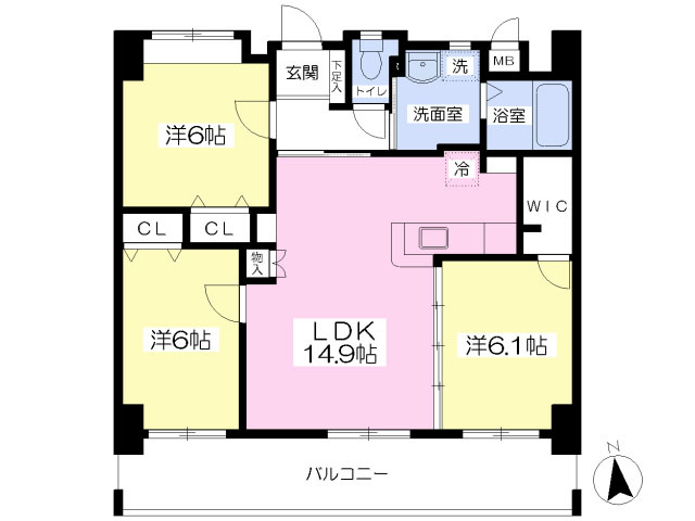フェルト127 間取り