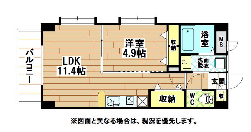 アクシス中井 間取り