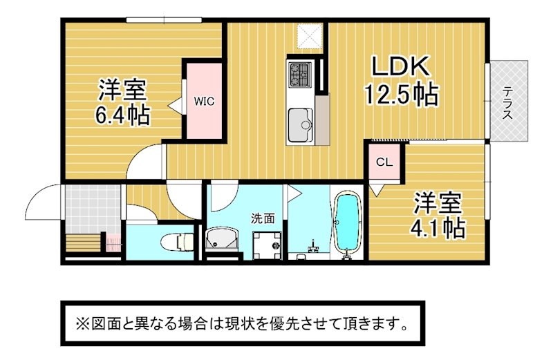 Claire court 間取り