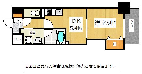 THE SQUARE Platinum Residence 間取り