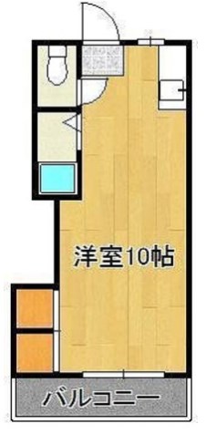 オアシス下到津Ⅱ　Ｂ 間取り