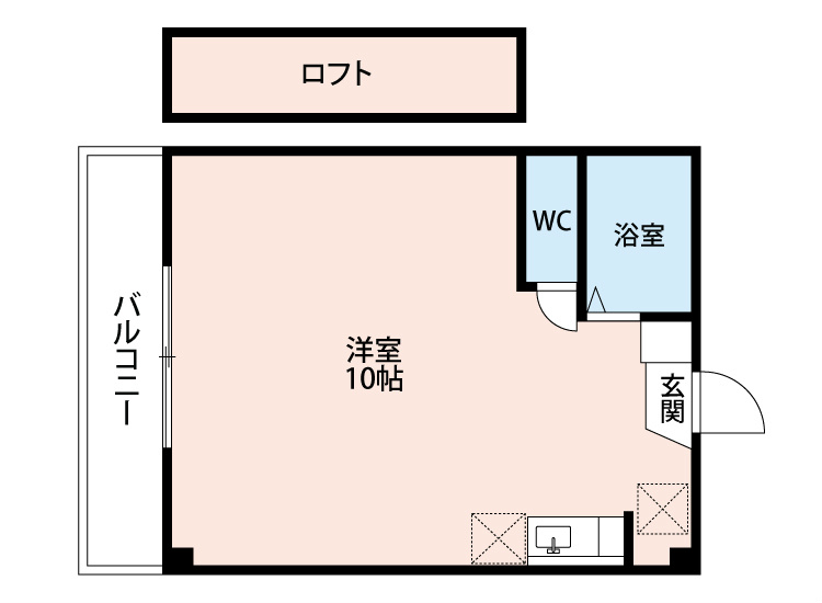 アップルハイツ 間取り