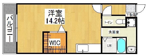 ウイングス片野Ⅰ 間取り