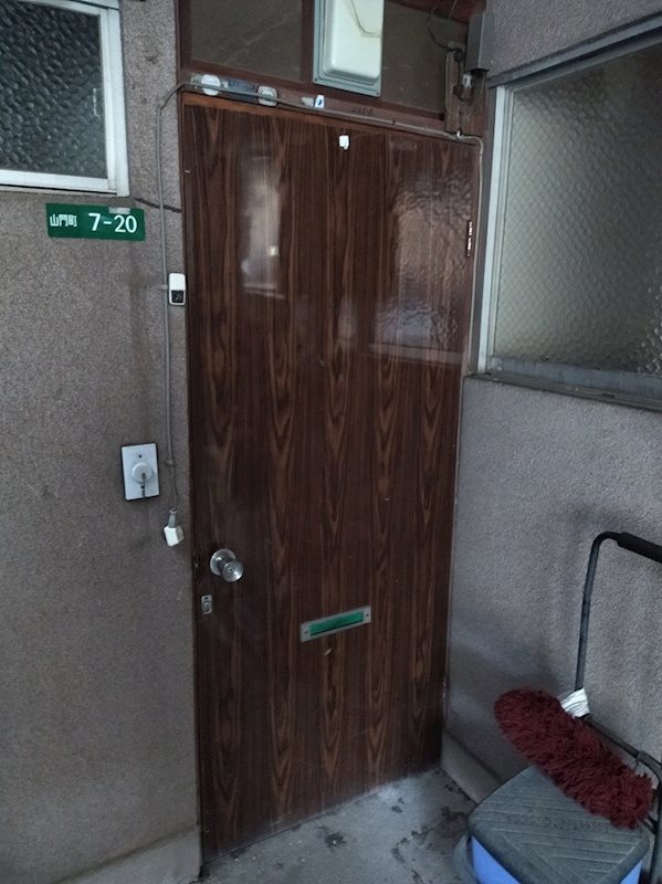 山門荘 玄関