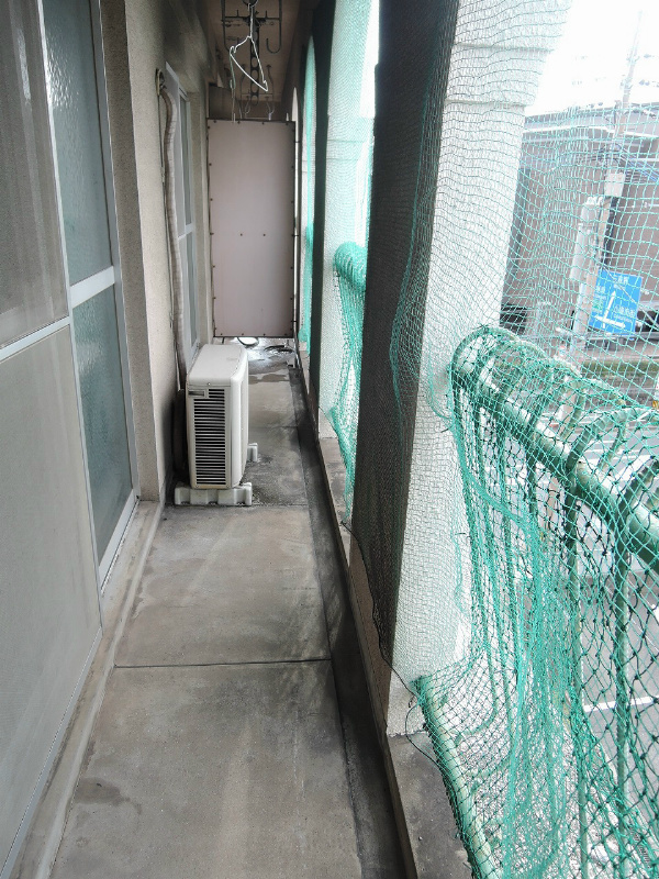15番ハイツ ベランダ