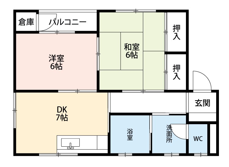 ヒルズ高峰 間取り
