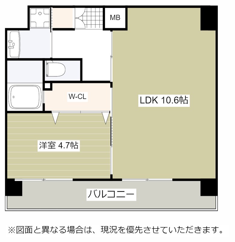 プレシャス南小倉 間取り