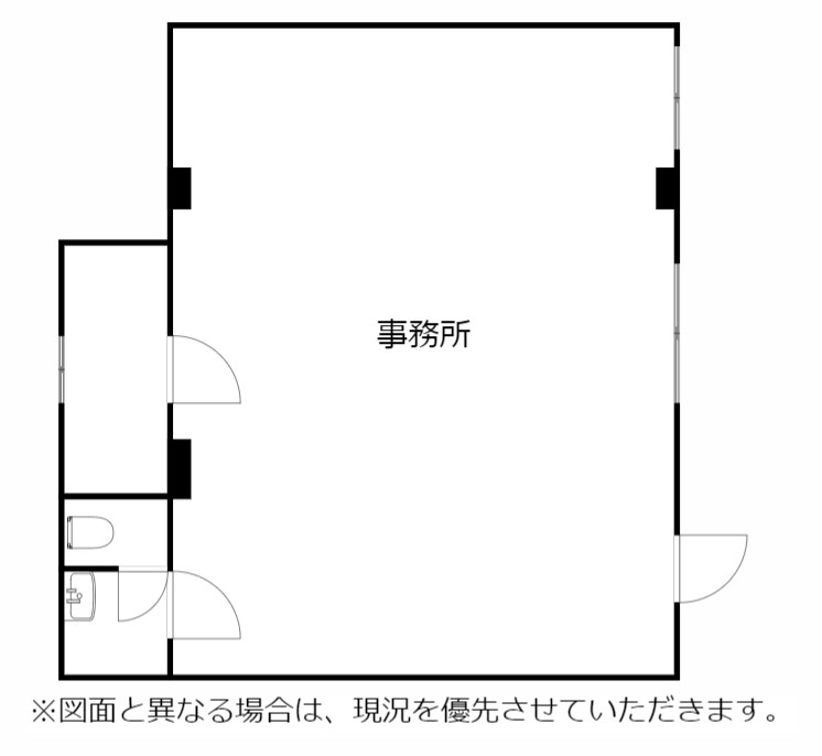 与原二丁目テナント 間取り