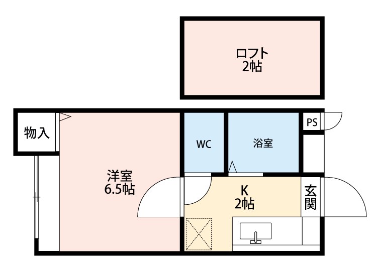 パンシオン森下 B棟 間取り