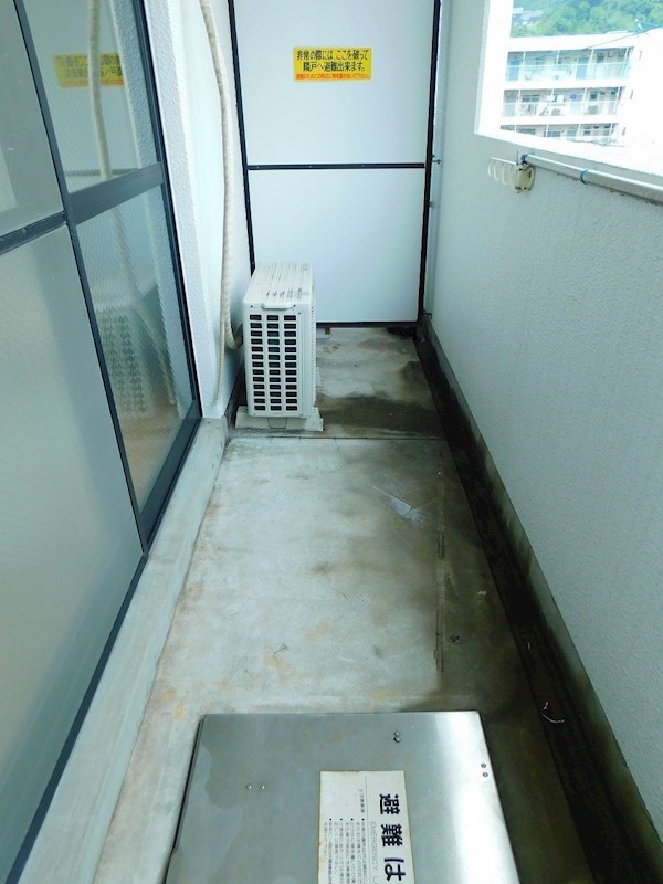 オアシス門司港  ベランダ