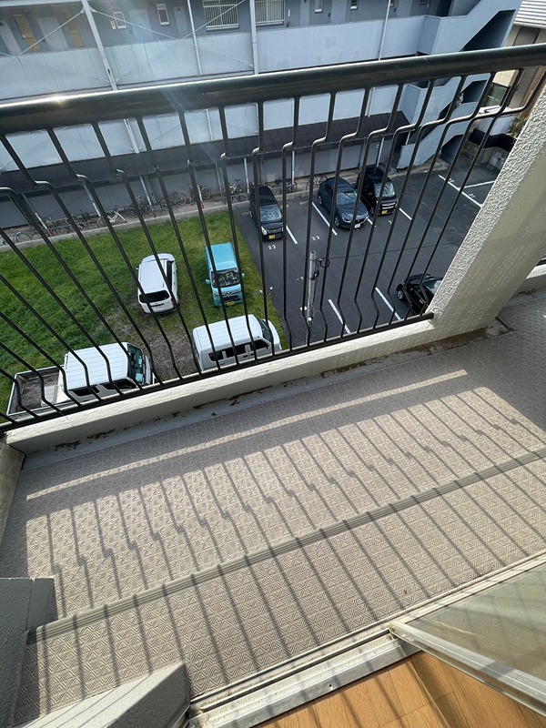 第二白石ビル ベランダ