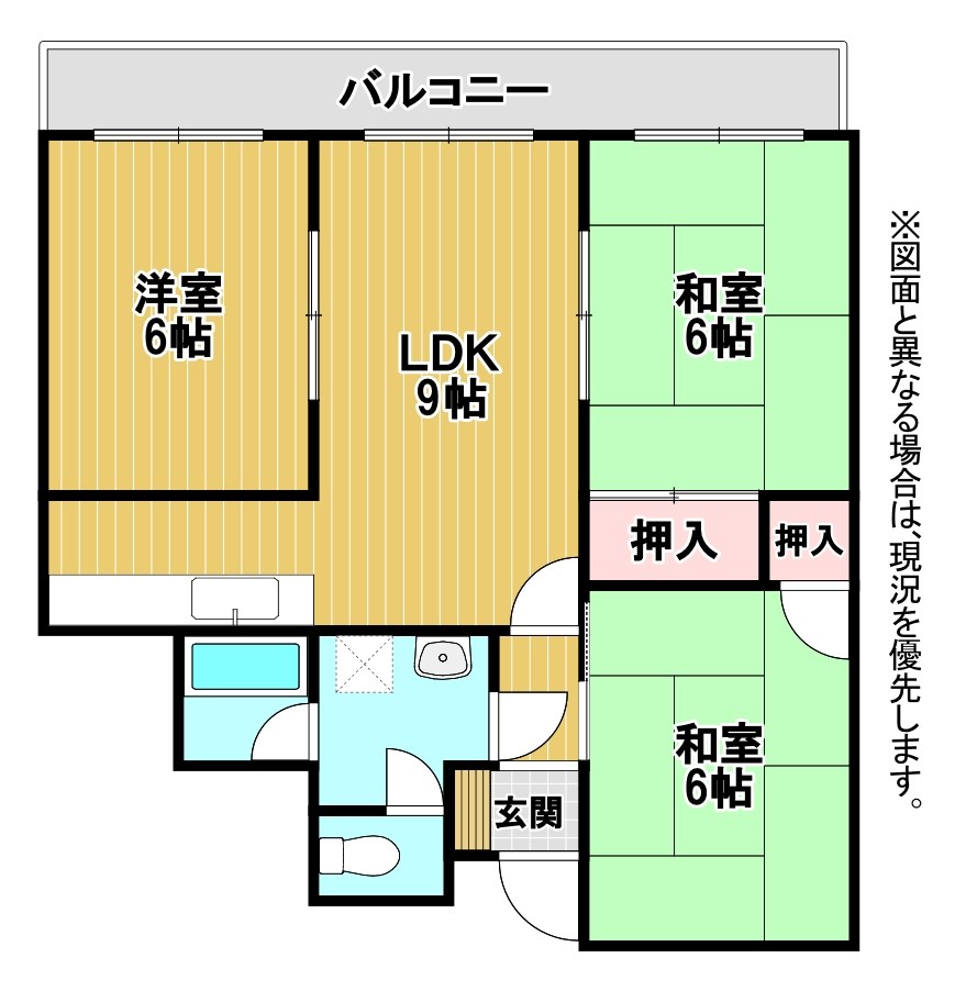 コーポランド桃園 間取り