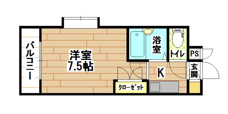 リファレンス北方Ⅰ 間取り