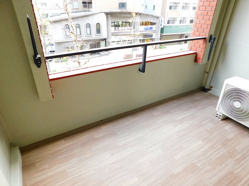 コンプレート古船場 ベランダ